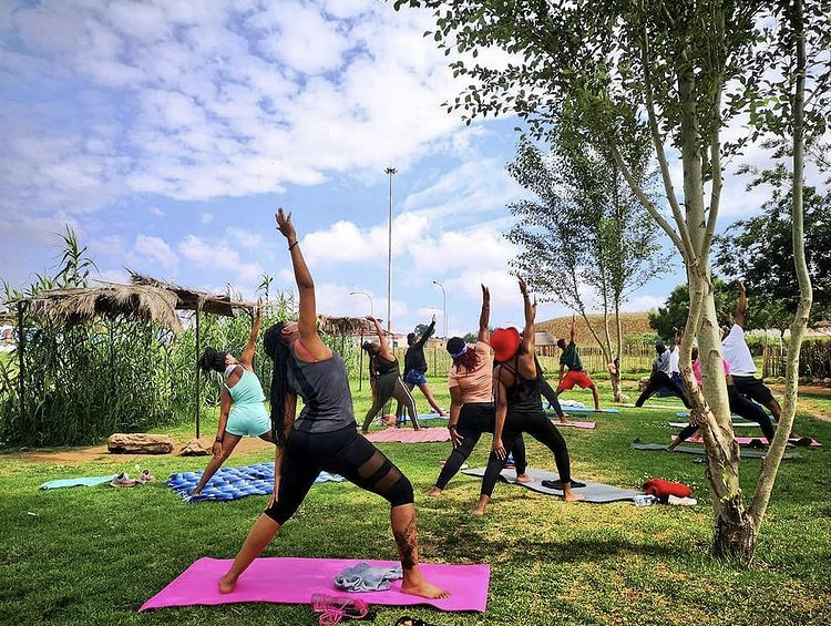 Yoga and Cycle with Lebo’s Backpackers